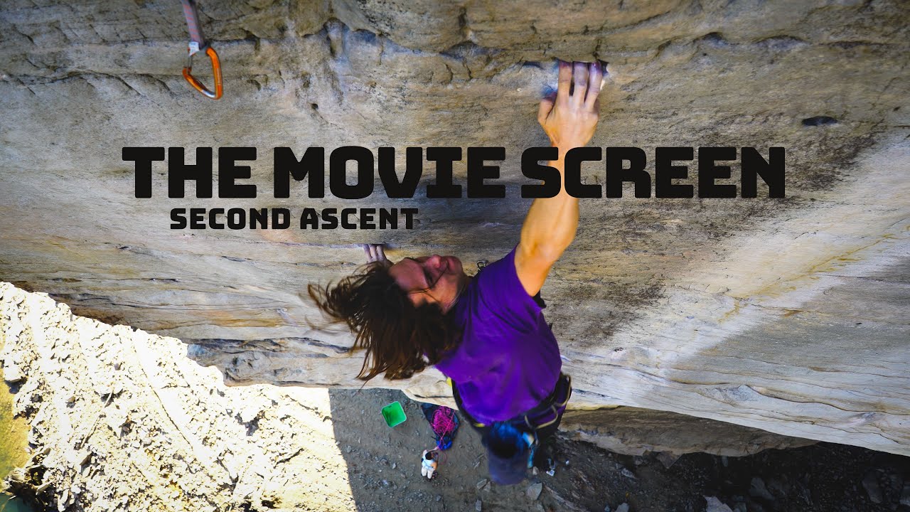 The Movie Screen 14b/8c Second Ascent | Summersville Lake Climbing