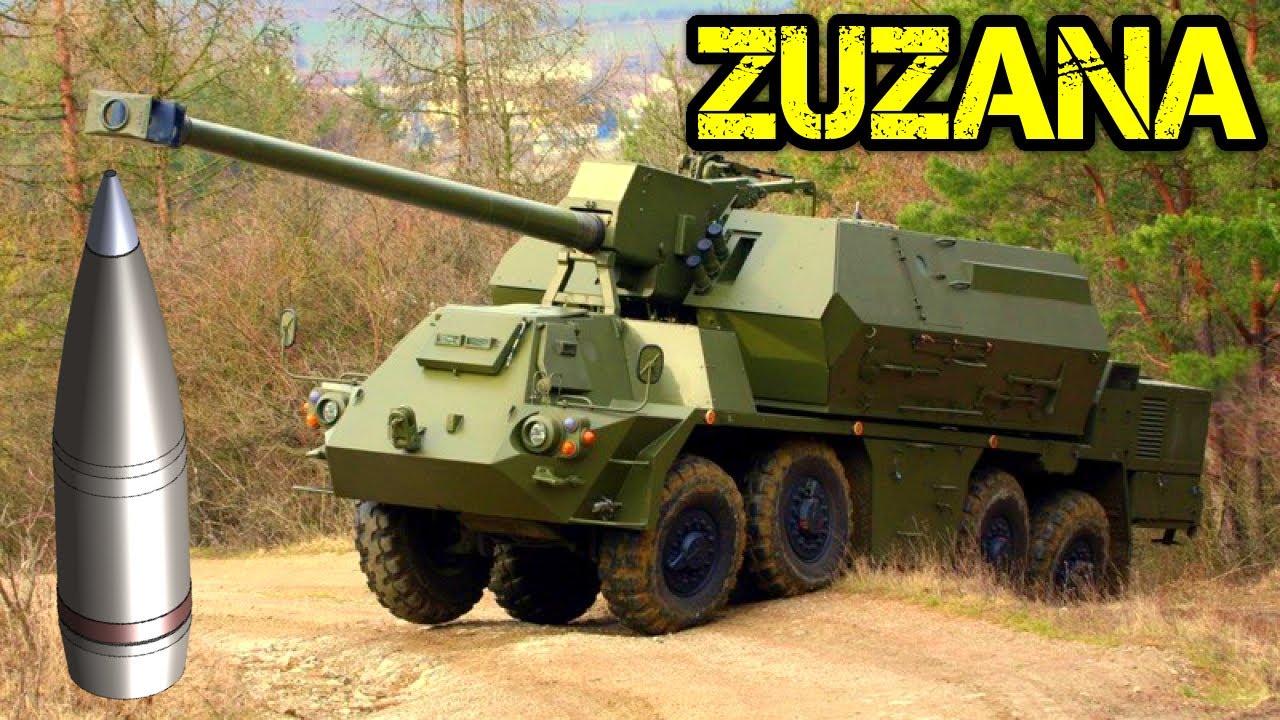 Slovak Soldiers Hone Skills on the 'Zuzana' 155mm Howitzer Artillery
