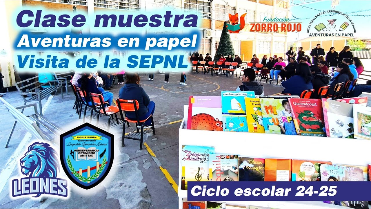 Clase muestra   Aventuras en Papel