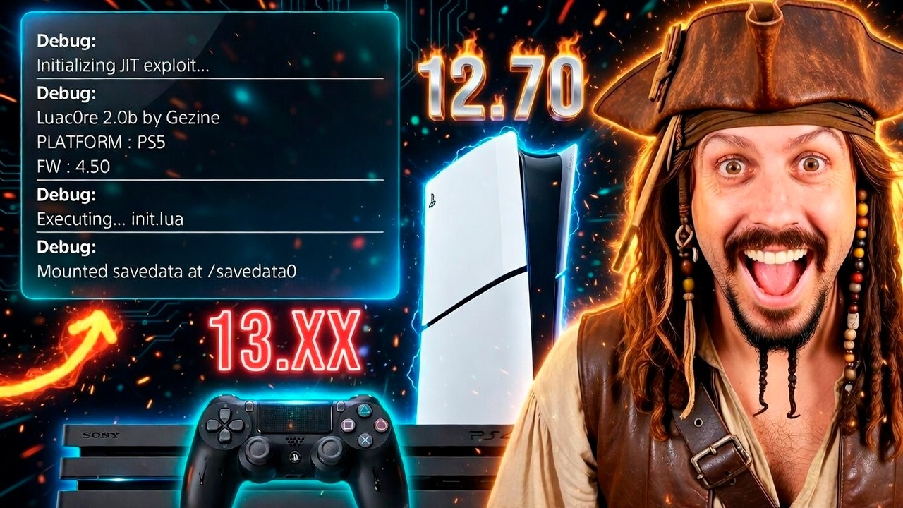 ¡PS5/PS4 Exploit JIT en la última versión! 😱 Luac0re 2.0