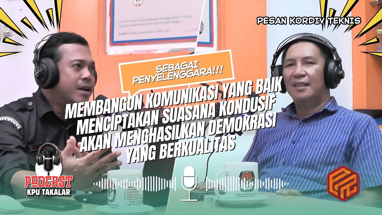 Podcast Eps Kordiv Teknis dan Penyelenggaraaan
