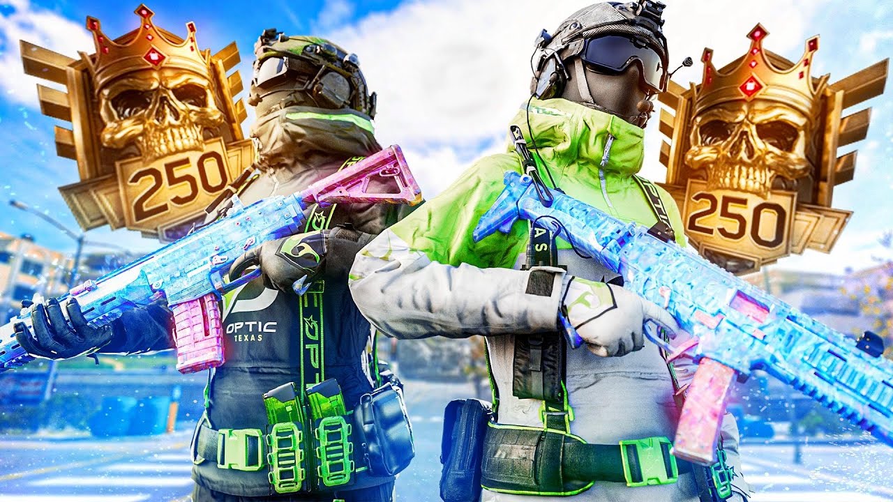 #1 SMG & #1 AR VS TOP 250 RANKED PLAYERS (MW3)