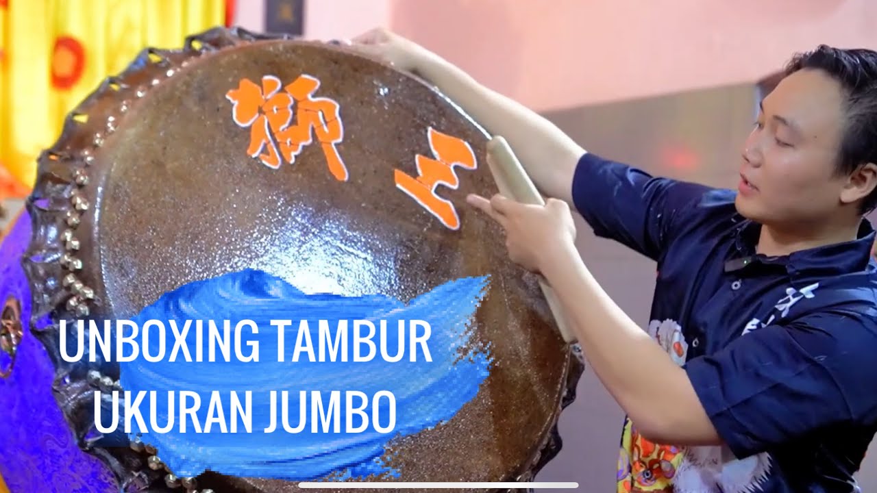 KELOVLOG - UNBOXING TAMBUR BARONGSAI UKURAN JUMBOOO!! KIRA-KIRA GIMANA YA SUARANYA? 🤔 | GASKEUN AJA!