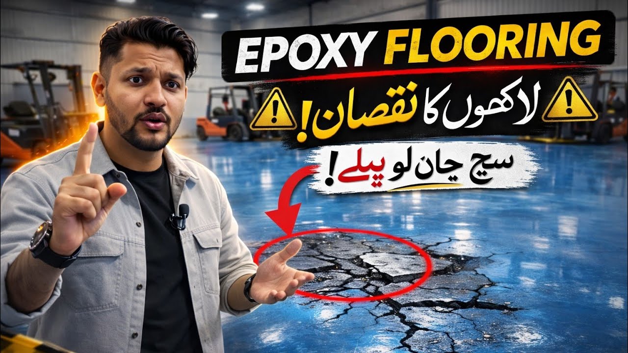 Epoxy Flooring Price in Pakistan 2026 | Solid & 3D Rates + Complete Details