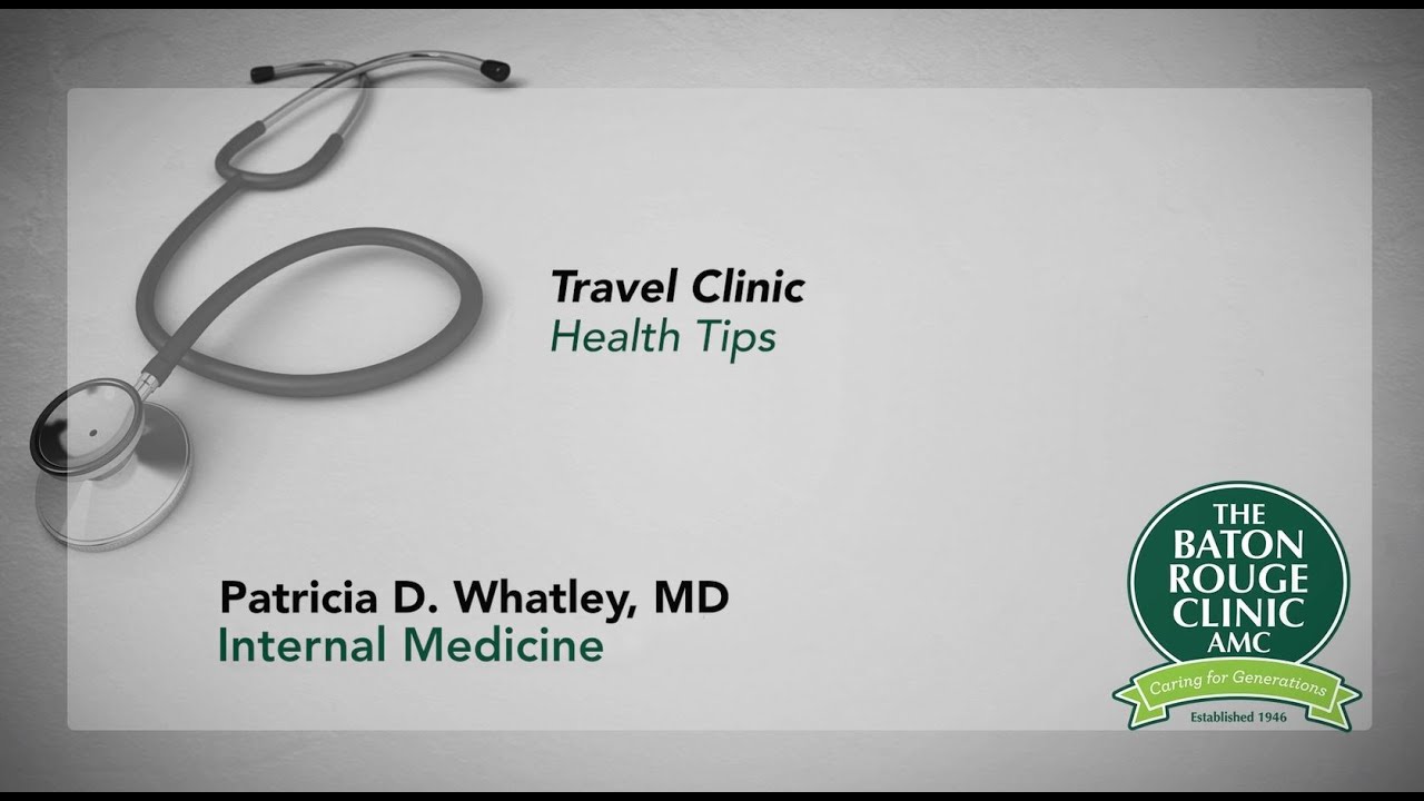 Health Tips: Travel Medicine