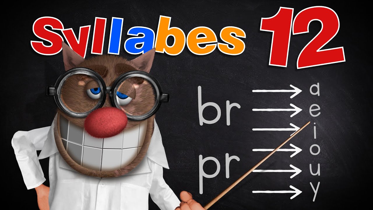 Foufou - Les Syllabes pour les enfants (Learn Syllables for kids) (Serie12) 4K
