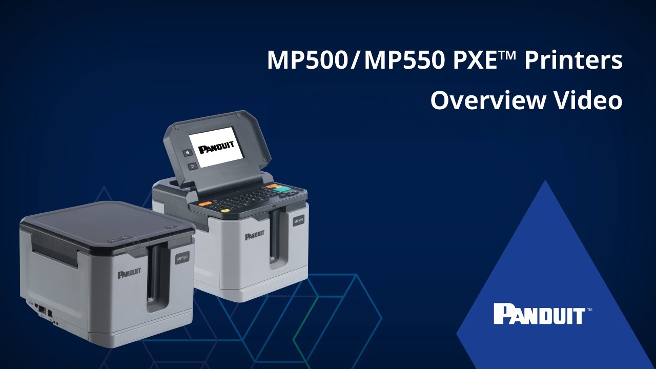 MP500/MP550 PXE&trade; Printers Overview Video