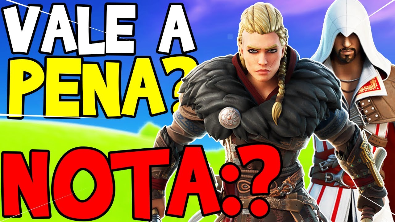 PACOT&Atilde;O DO ASSASSIN'S CREED TA VALENDO A PENA? - FORTNITE BATTLE ROYALE