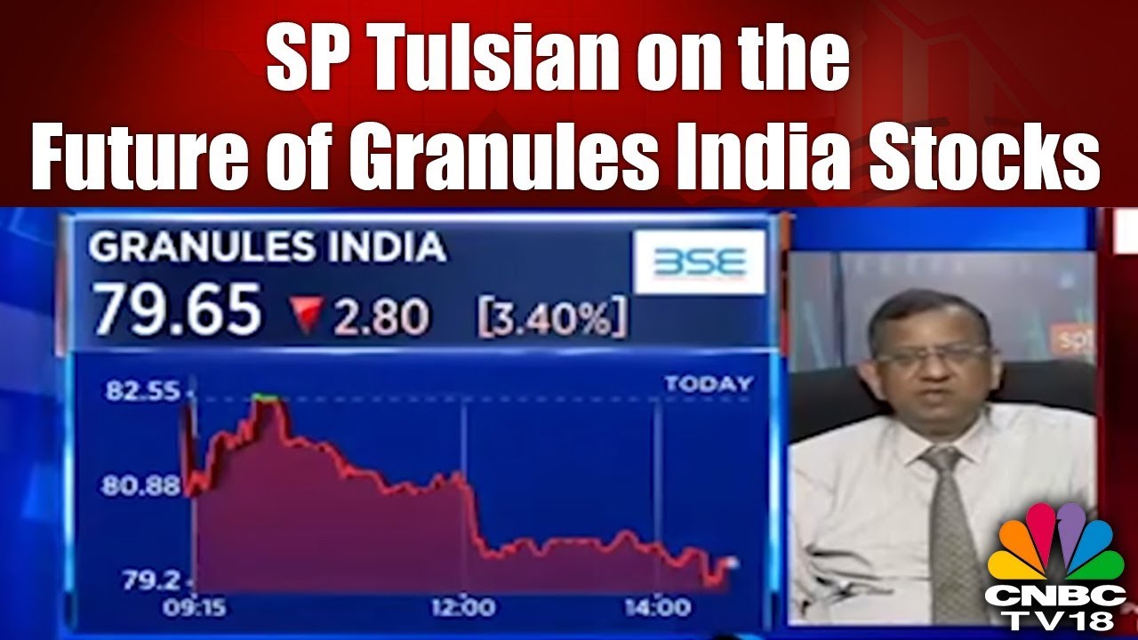 SP Tulsian on the Future of Granules India Stocks | CNBC TV18