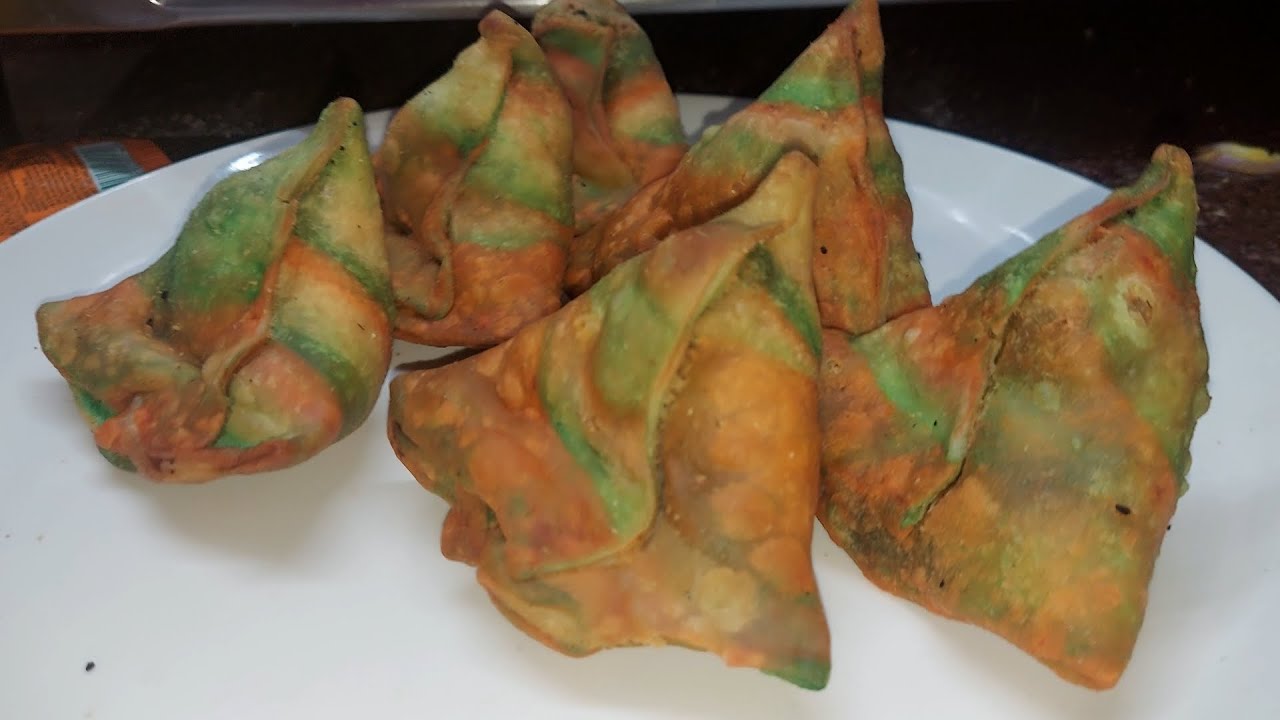 Holy Special Tiranga Samosa | Also For Ramdan Recipe | Unique Style Samosa Recipe | 