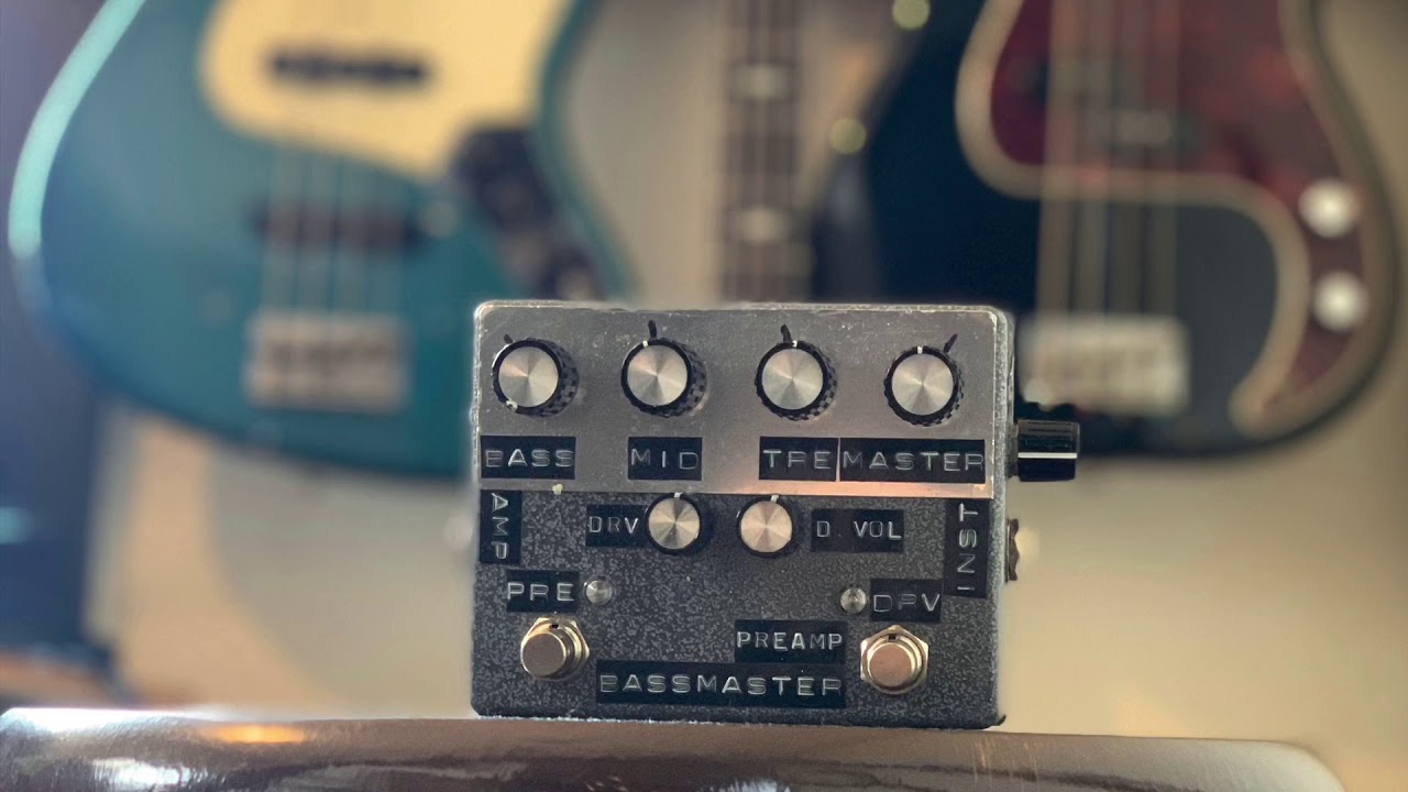 Shin's Music Bass Master Preamp Demo