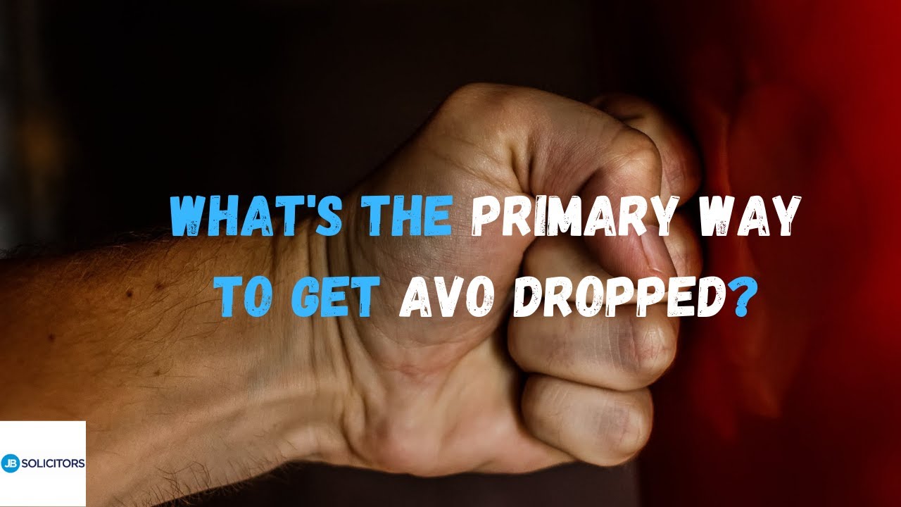Dropping Apprehended Violence Orders: Steps To Follow