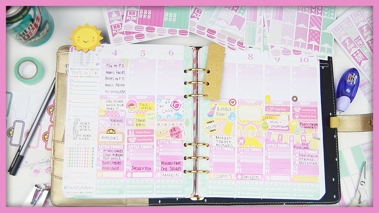 Plan With Me // Pink Lemonade!