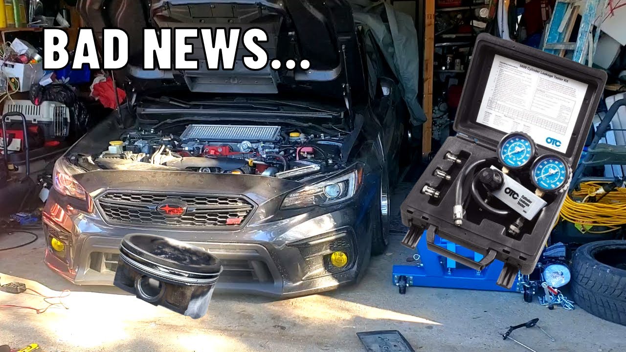 Leak Down Test On My STi... BAD NEWS