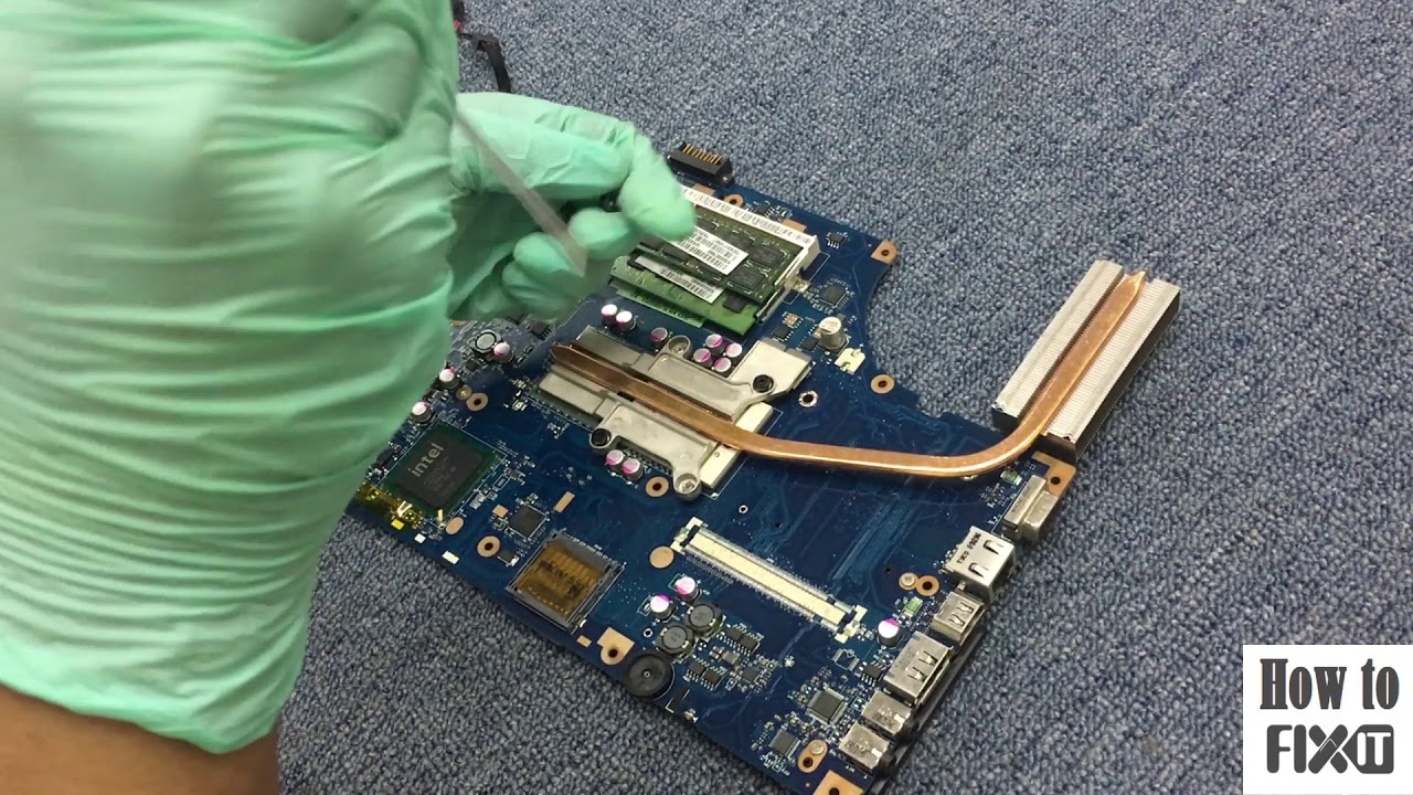 Toshibs Satellite L500 Repairing
