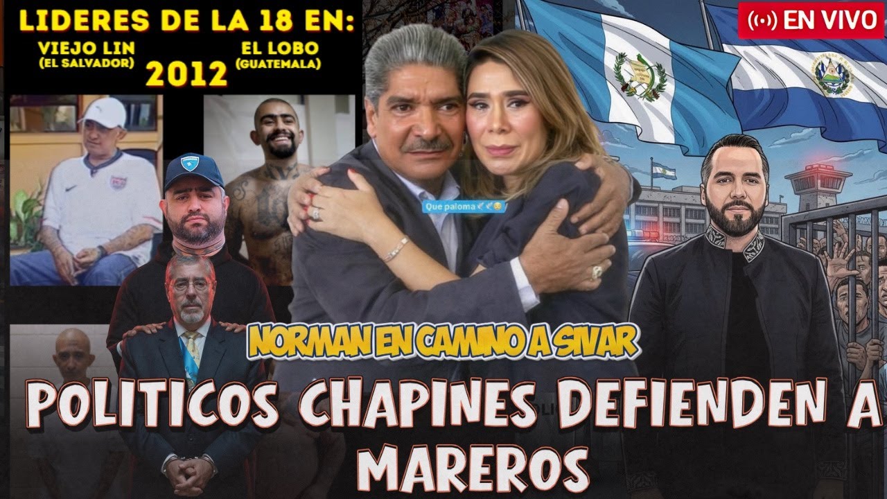 ¡ÚLTIMA HORA! Políticos guatemaltecos protegen pandilleros y Norman Quijano ya va en camino 🚨