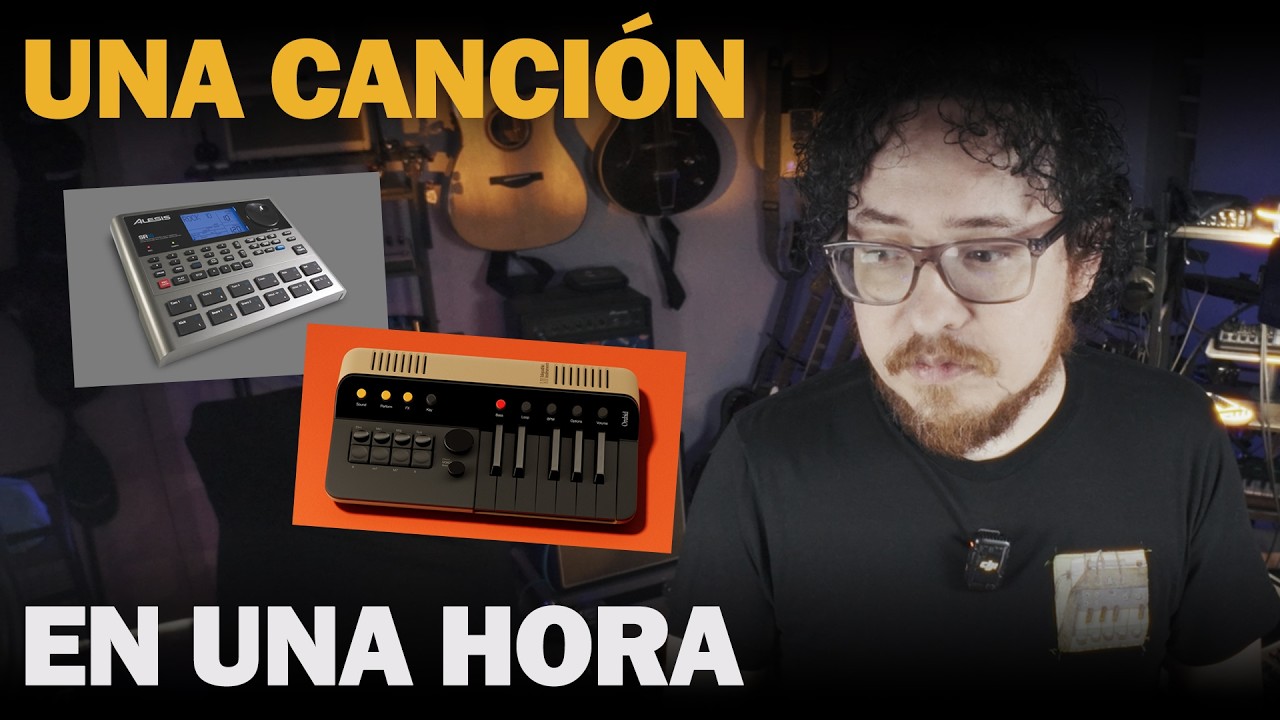 Hice una canción en una hora.