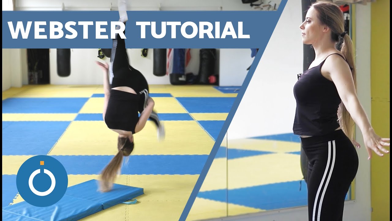 How to do a SOMERSAULT with one LEG 🤸 (WEBSTER Step by Step tutorial)