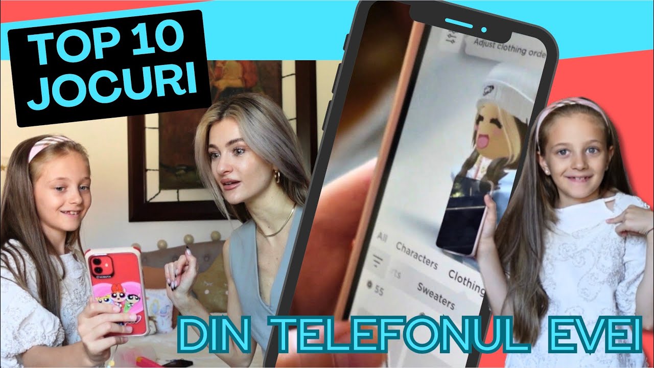 TOP 10 JOCURI DIN TELEFONUL EVEI 👾📲