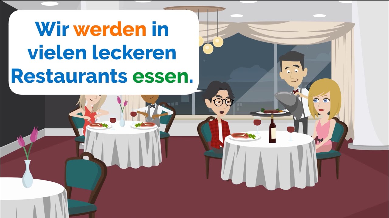 Deutsch lernen mit Geschichten | Die Reise nach Aruba | Futur I Zukunft