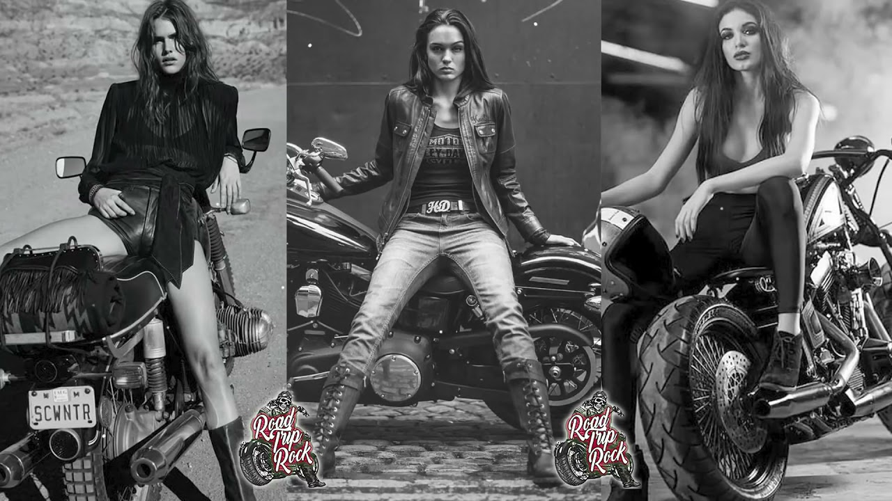 Driving Rock Music 💥 Biker Music, Road 💥 Classic Rock Biker On Road Trip
