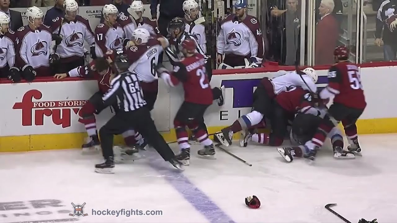 Erik Johnson vs Zac Rinaldo Dec 23, 2017