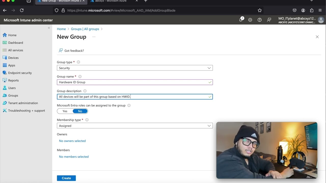 Microsoft Intune - Dynamic Group Creation