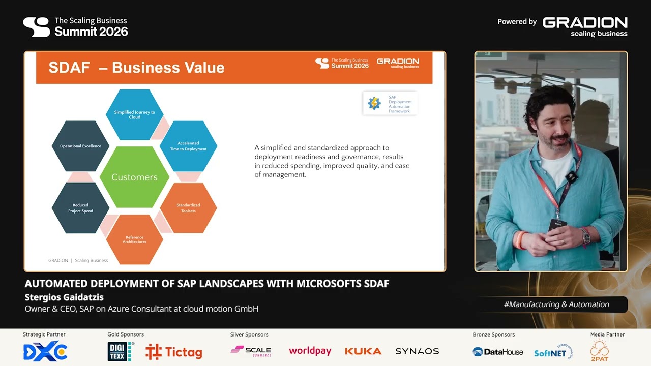 [SBS 2026] Automated deployment of SAP landscapes with Microsofts SDAF