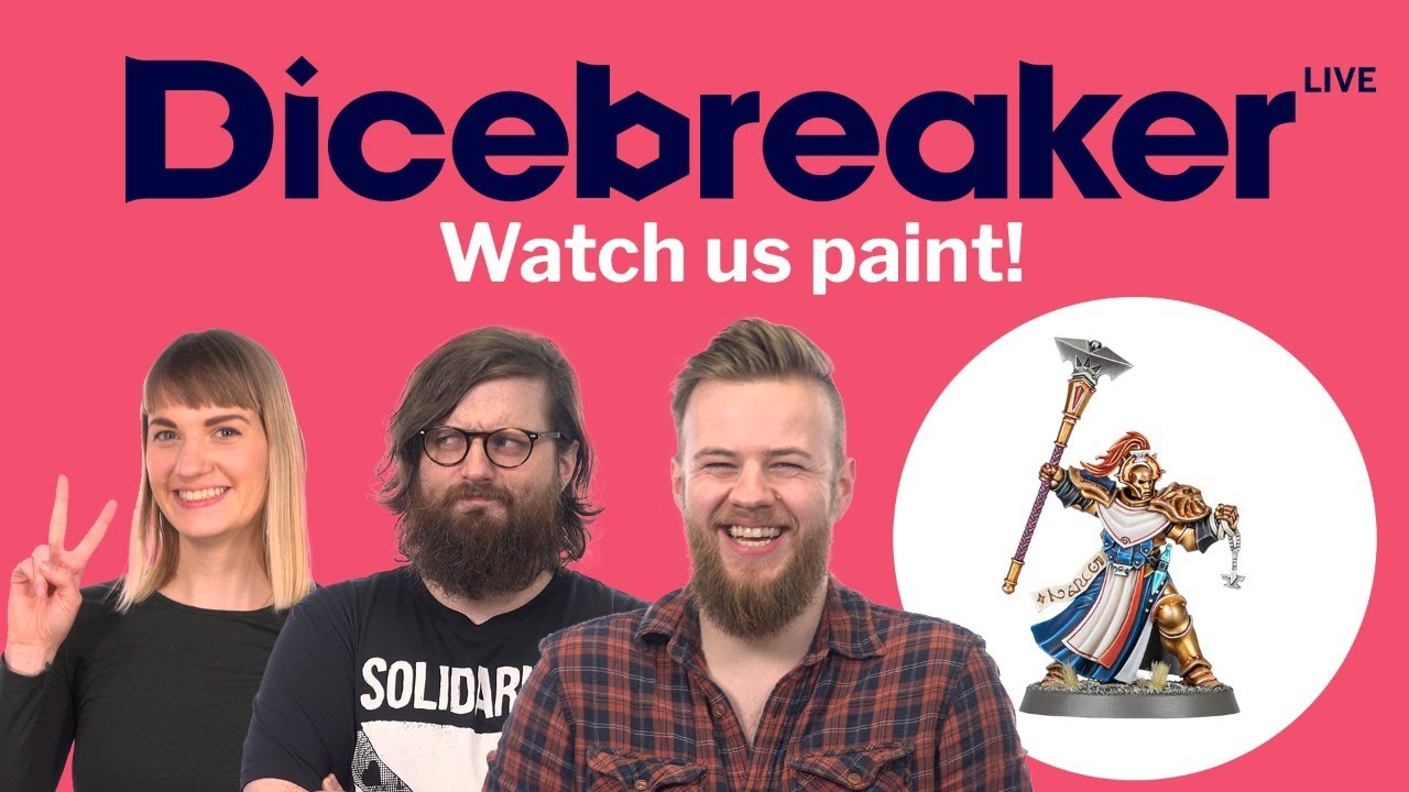 Let's paint miniatures LIVE - chilled painting stream