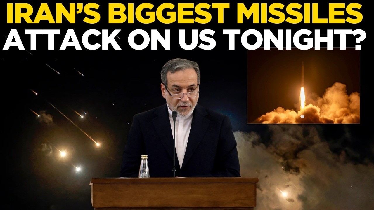 Breaking News LIVE: Iran’s Biggest Strike on US Tonight? | Fm araghchi Biggest Announcement | Trump