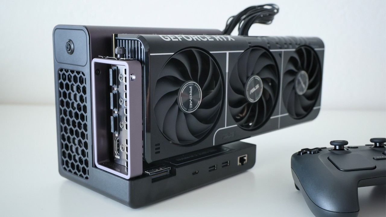 The Cleanest, Simplest eGPU Setup (GPD G2)