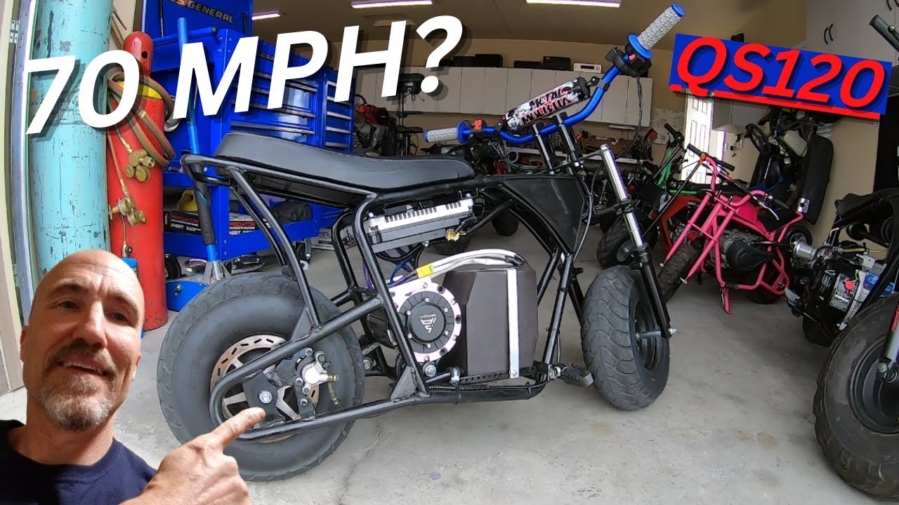 QS120 e-bike gets quicker and faster!
