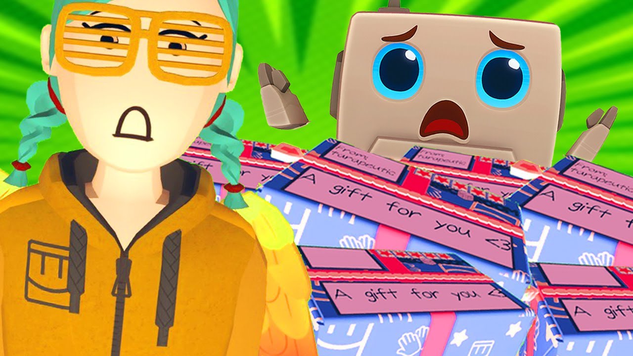Roomie Reacts to My Rec Room Gifts!