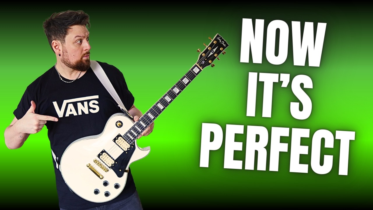 I Fixed the Cheapest Harley Benton Les Paul (Now It’s Ridiculous)