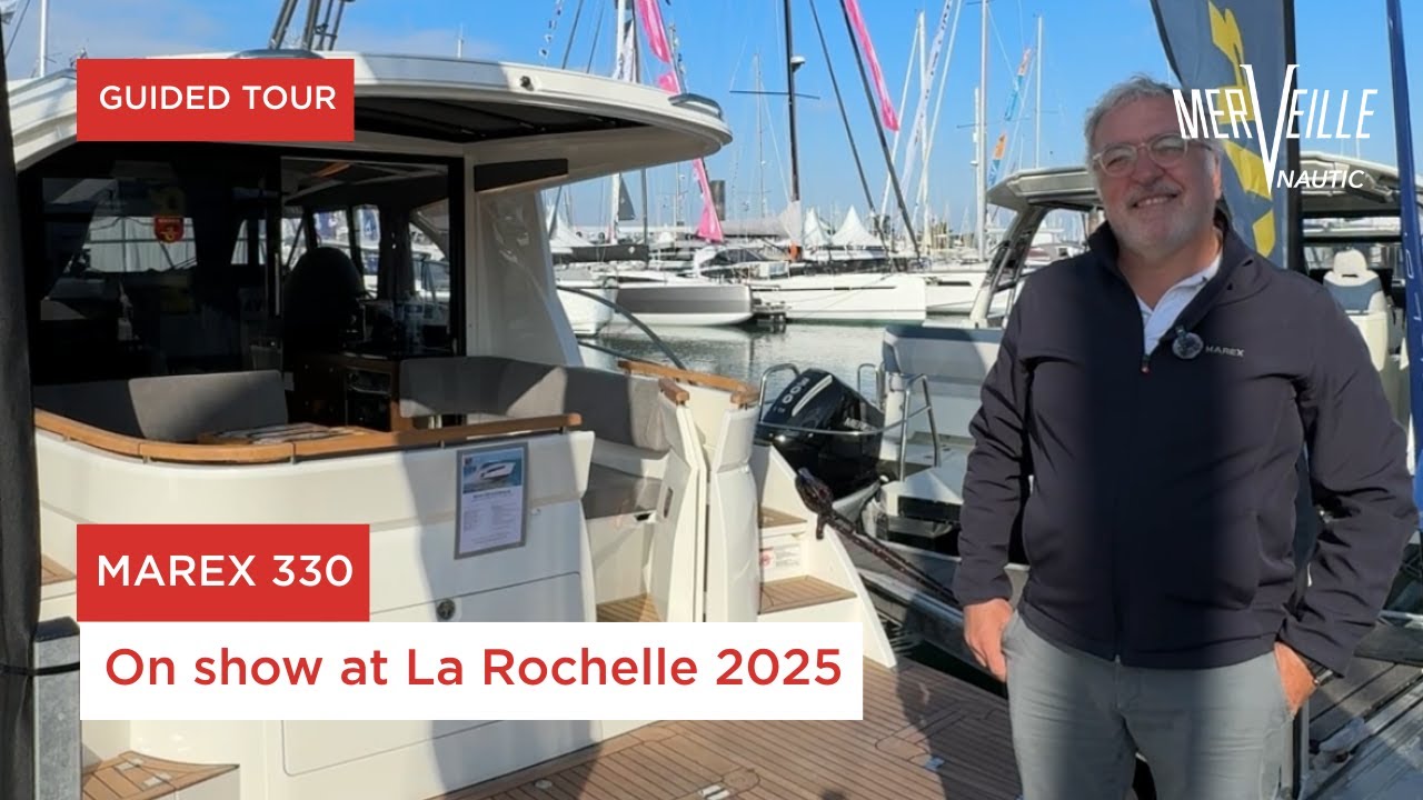 Marex 330 : Full Tour of a 10.49 m Express Cruiser