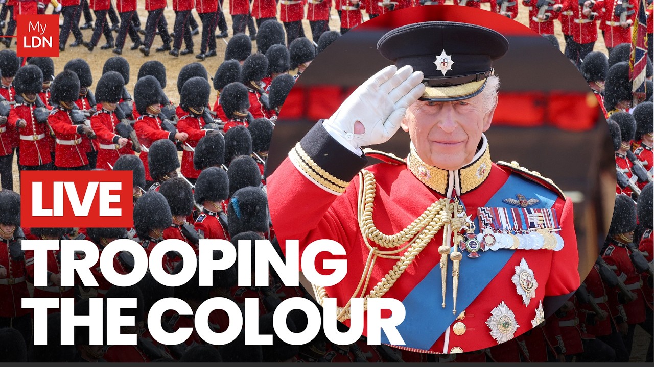 LIVE Trooping the Colour at Buckingham Palace