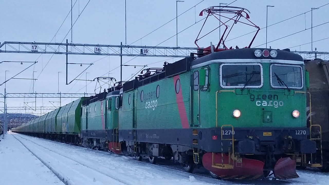 Train Driver´s View:  2019-02-12  Storvik - Mo Grindar, Fliståget