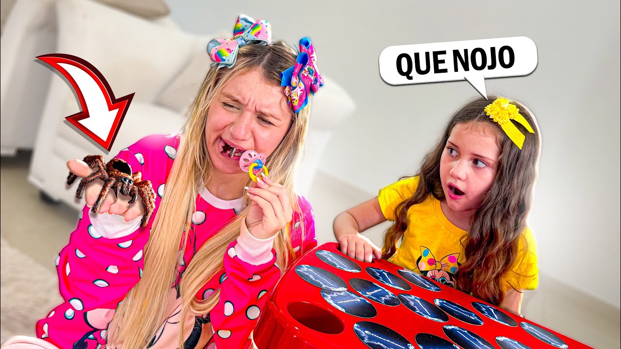 A JULLY COMEU UM DOCE ESTRANHO DE ARANHA E QUASE PASSOU MAL!! 