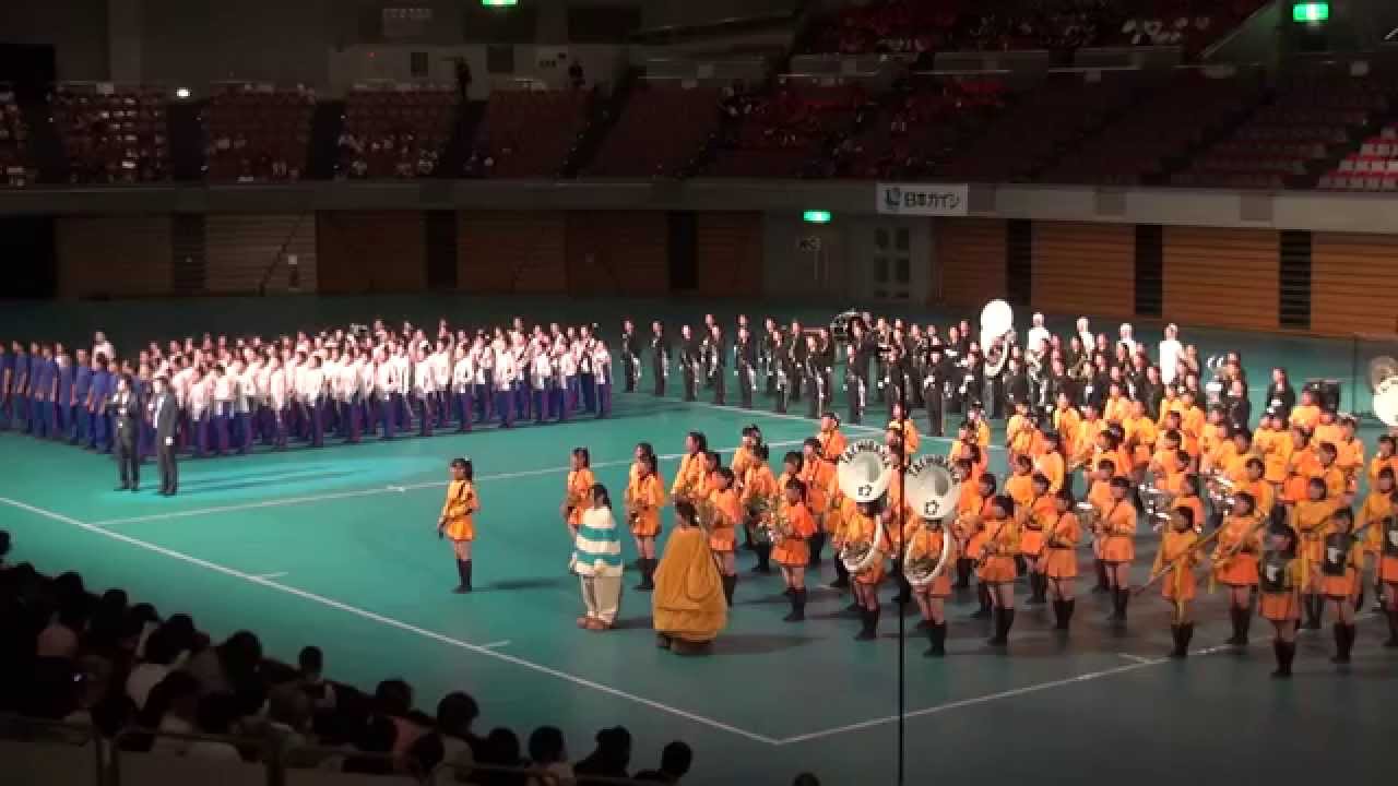 吹奏楽パフォーマンスバトル（東邦vs安城vs京都橘） ナゴヤ マーチング＆バトンウェーブ'13