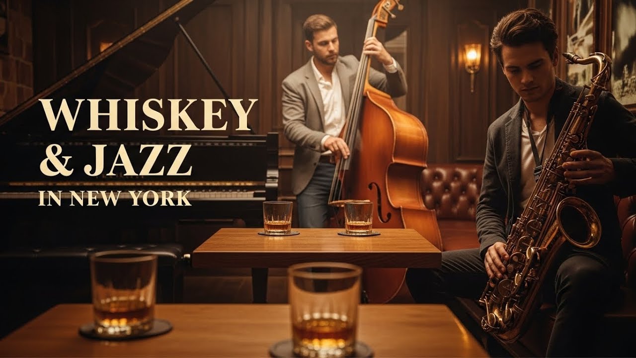 New York Jazz Noir 🌙 | Кинематографичная Ночь Манхэттена (Плейлист + Главы)