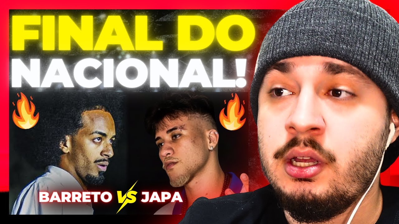 BARRETO VS JAPA - (FINAL) - DUELO DE MCS NACIONAL 2025 (GRANDE FINAL) - 23/11/2025 | REACT BAUEB