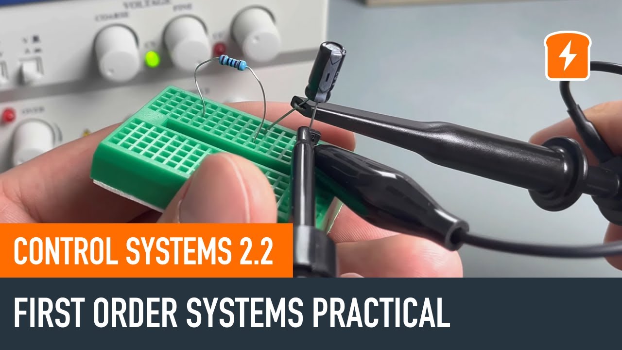 First Order Systems (with Practical Example) - Control Systems 2.2