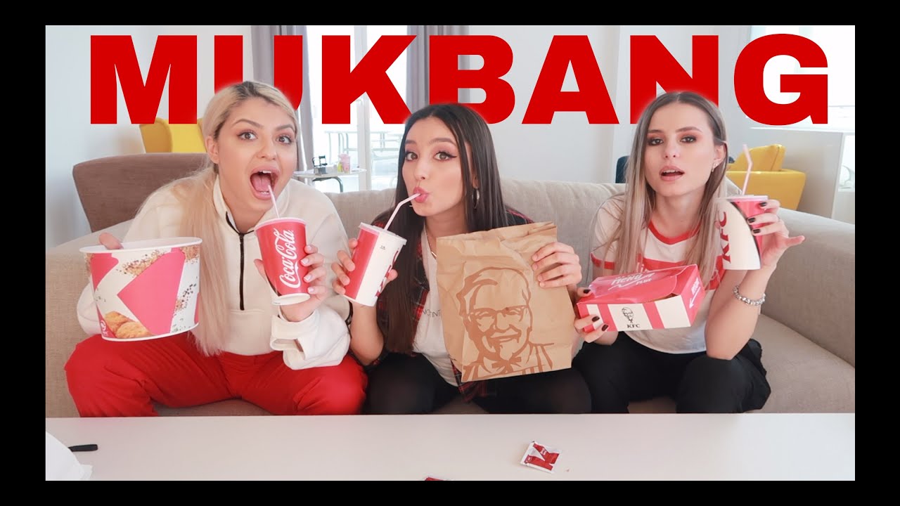 MUKBANG de la KFC cu POWDER PUFF BABES