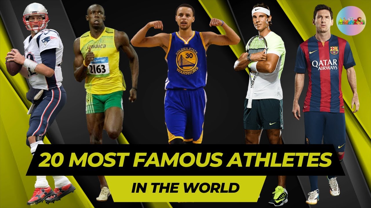 Top 20 Most Famous and Successful Athletes in the World #athletes #sports #kiddizoo