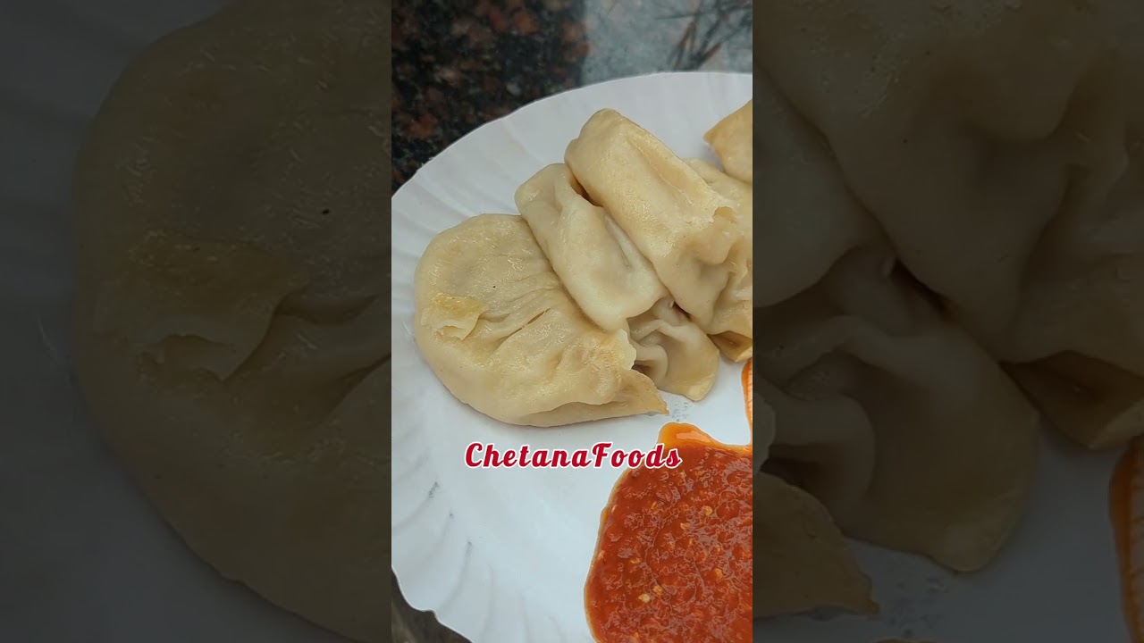 Best Momos hands down🤤😍 Wheat Momos | Steamed Momos | Chicken Momos | Indian Street Food #shorts