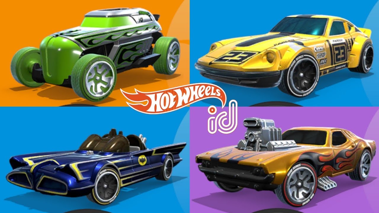 Hot Wheels id - Great Races Batmobile Cars and Rodger Dodger
