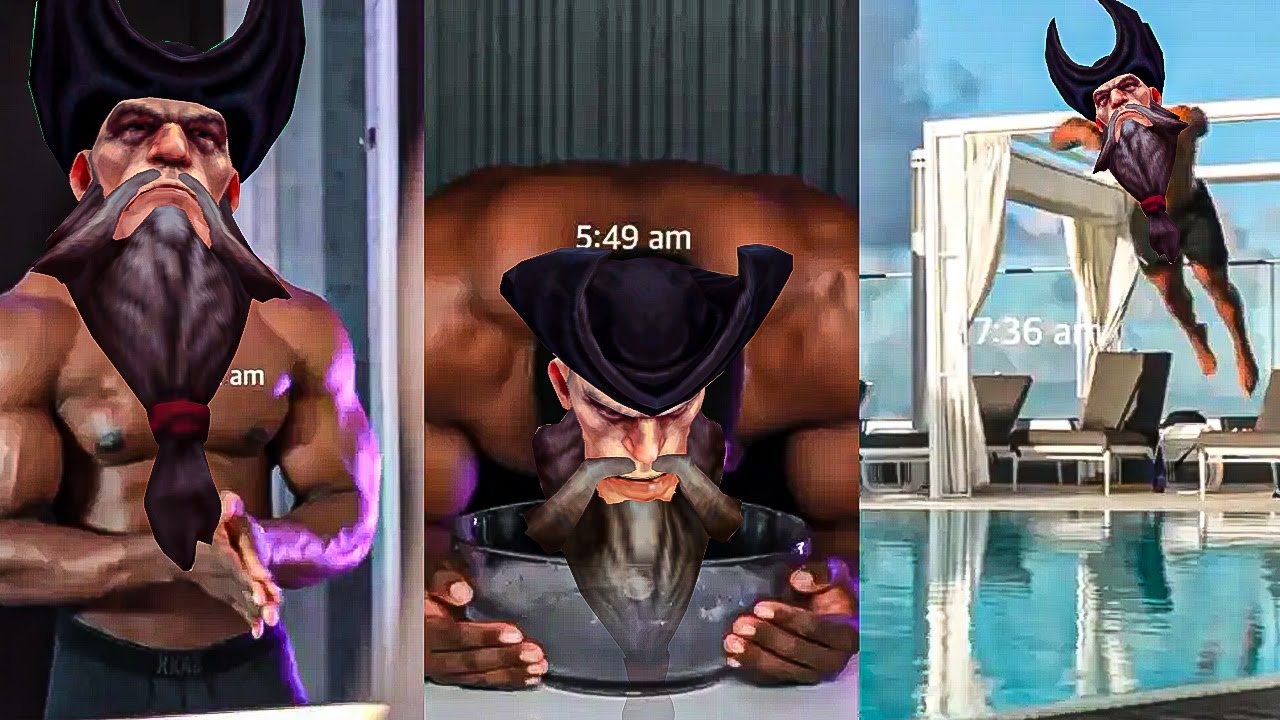 Основная утренняя рутина трапа