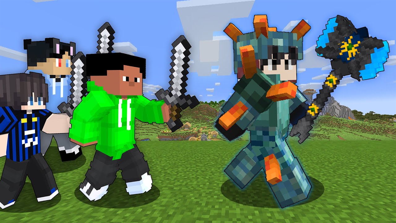 OVERPOWERED Speedrunner VS Hunter in Minecraft!