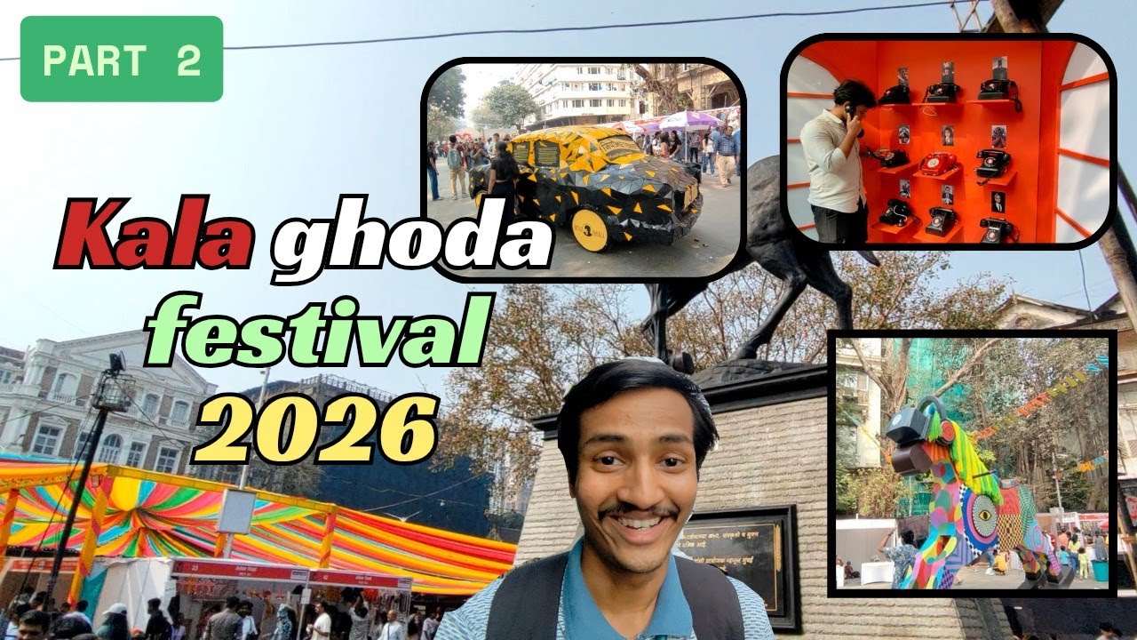 Exploring Kala Ghoda Festival 2026 🎭 | Art, Vibes & More | Part 2 | Vlog 14