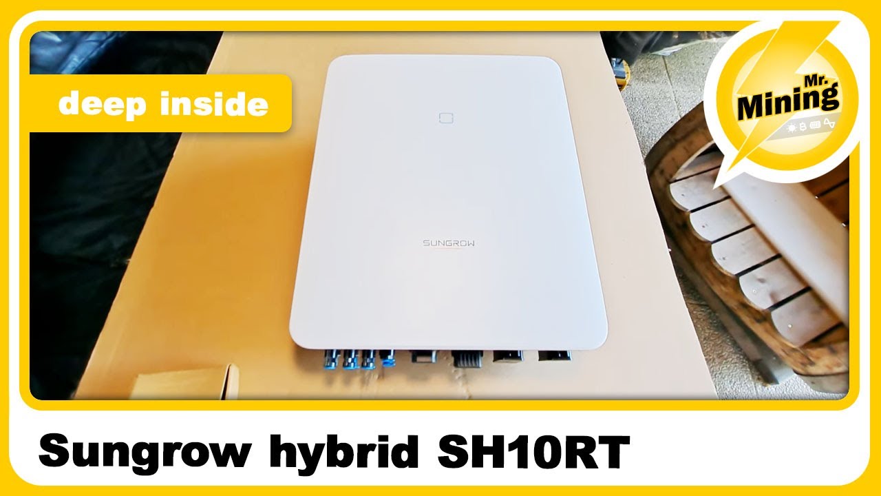 🧐deep inside Sungrow hybrid SH10RT👁 deye braucht sich nicht verstecken 😉